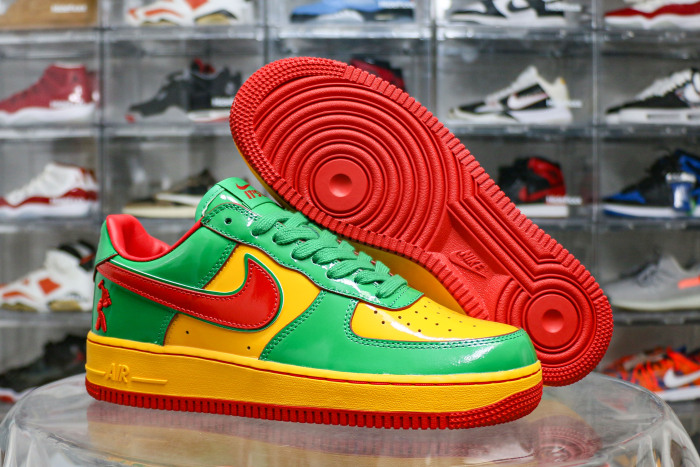 Lil Yachty X Air Force 1 Low Concrete Boys Lucky Green