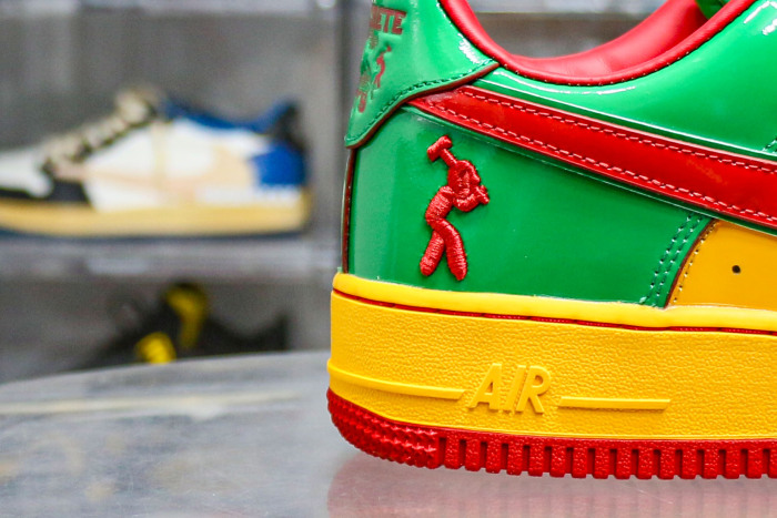 Lil Yachty X Air Force 1 Low Concrete Boys Lucky Green