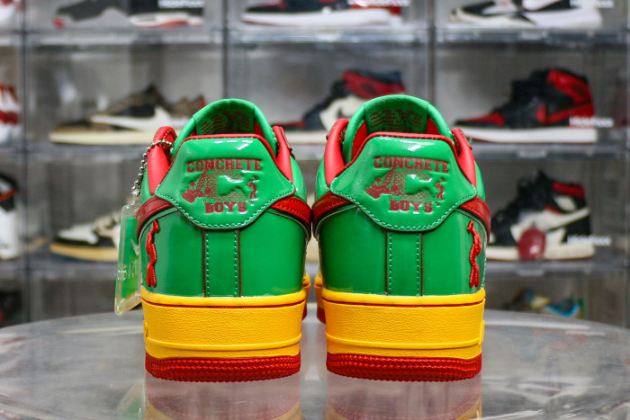Lil Yachty X Air Force 1 Low Concrete Boys Lucky Green