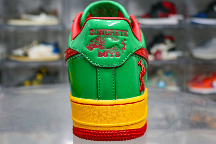 Lil Yachty X Air Force 1 Low Concrete Boys Lucky Green