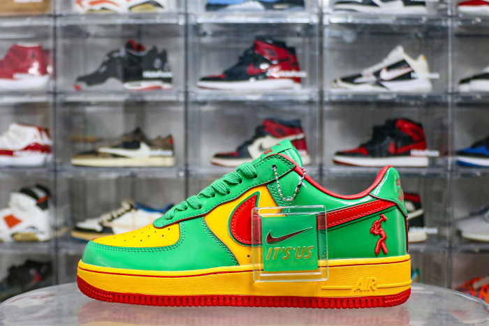 Lil Yachty X Air Force 1 Low Concrete Boys Lucky Green