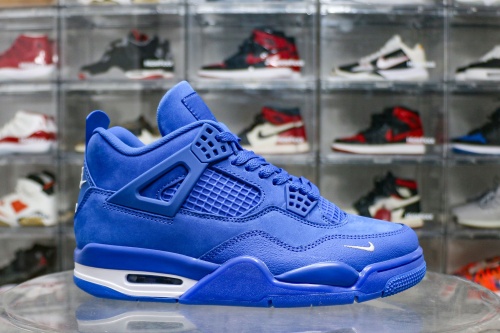 Nigel Sylvester X Jordan 4 Retro Brick By Brick Blue Sample