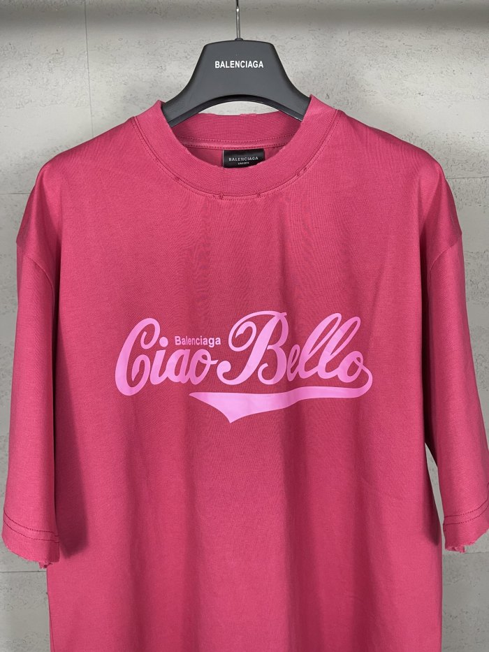 Balanciag@ Ciao Hello Printing 2025 Tee