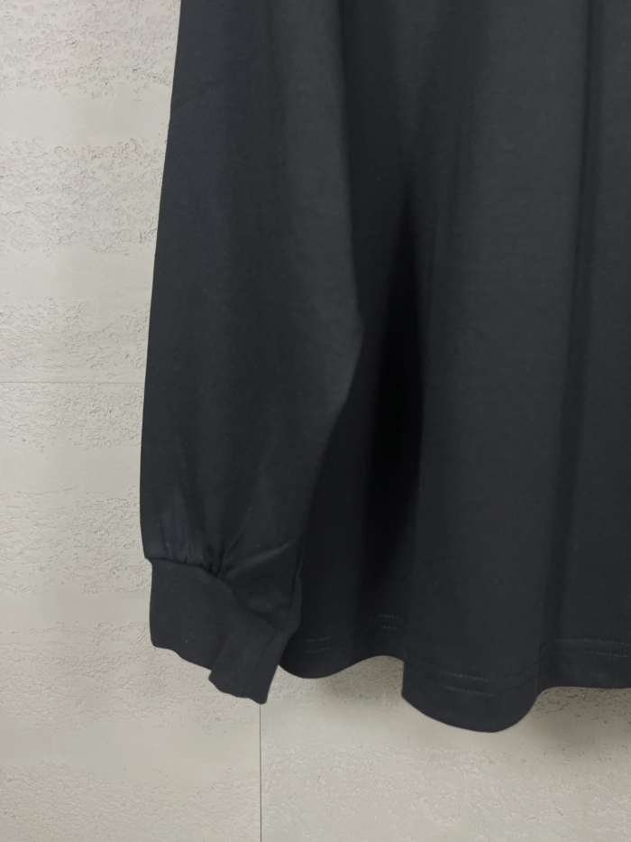 Balanciag@ Tape Logo long-sleeve shirt. 2025