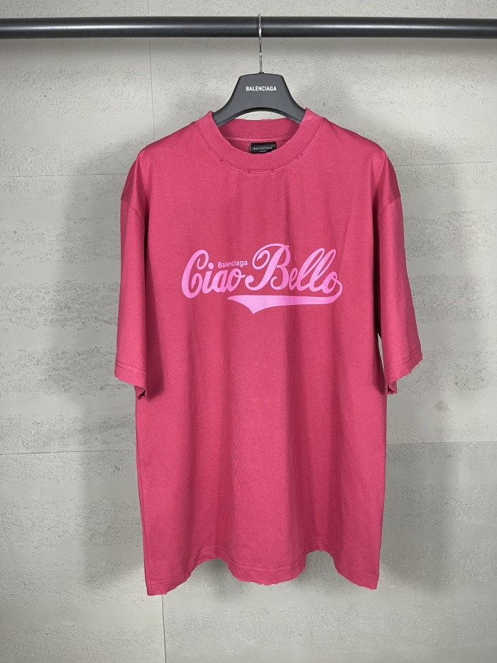 Balanciag@ Ciao Hello Printing 2025 Tee