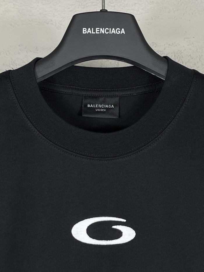 Balanciag@ Jersey Long Sleeves Tee 2025