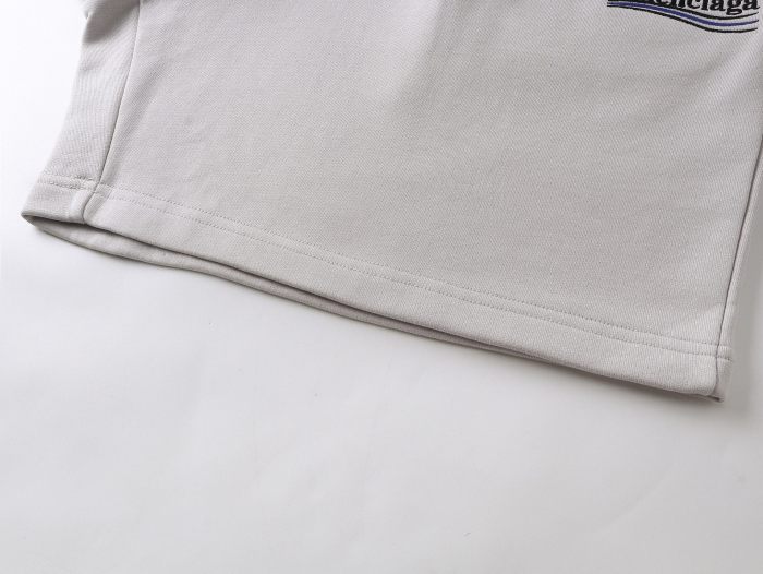 Blanciag@ Classic Wave Logo Shorts