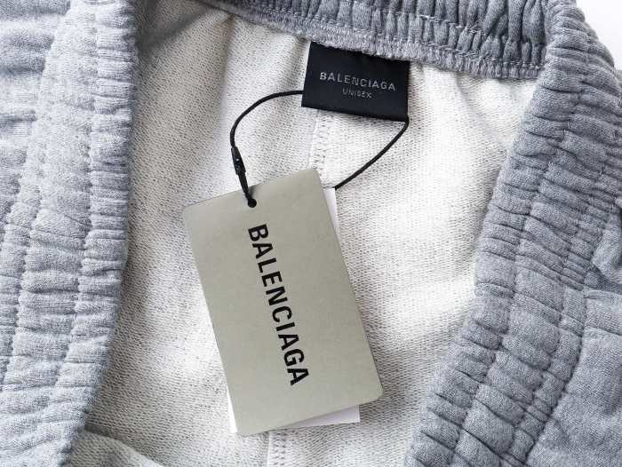 Blanciag@ Classic Wave Logo Shorts