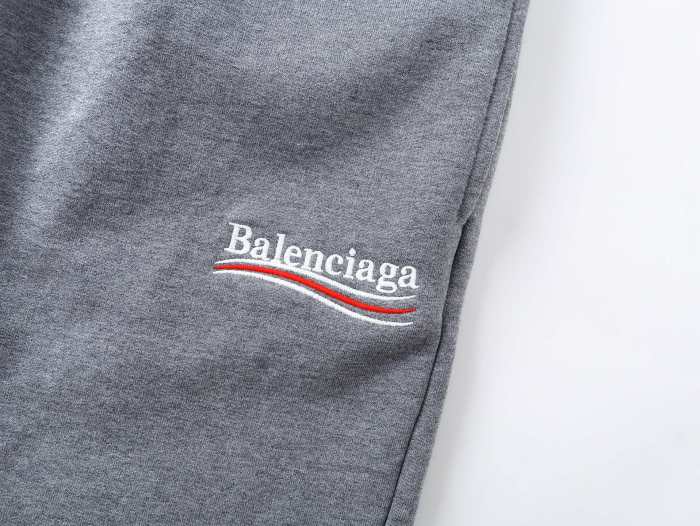 Blanciag@ Classic Wave Logo Shorts