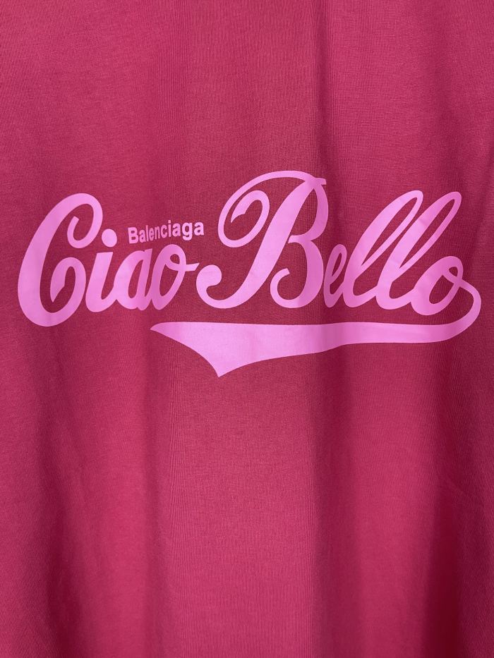 Balanciag@ Ciao Hello Printing 2025 Tee