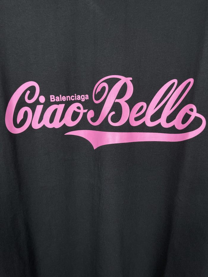 Balanciag@ Ciao Hello Printing 2025 Tee