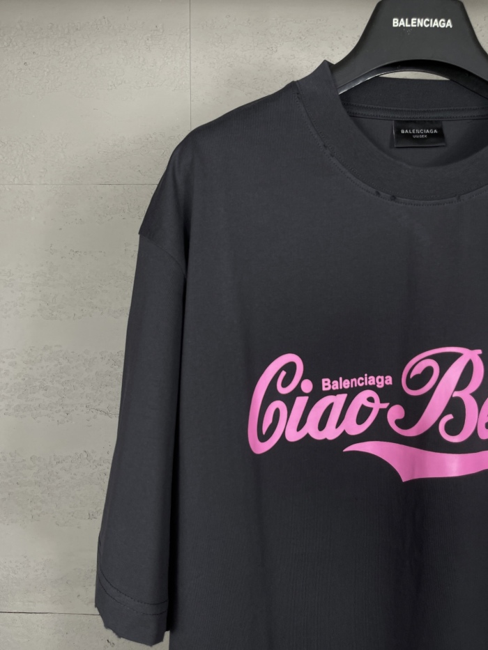 Balanciag@ Ciao Hello Printing 2025 Tee