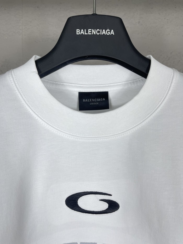 Balanciag@ Jersey Long Sleeves Tee 2025