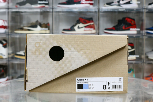 On Running Cloud X 4 Black Chambray