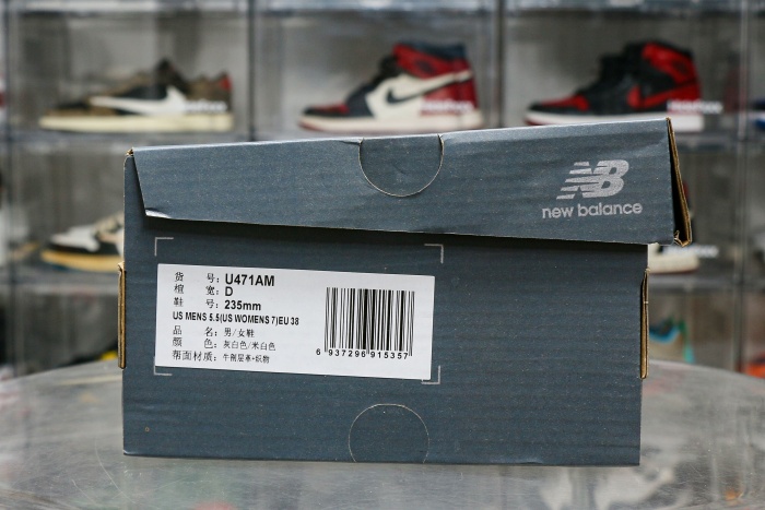 New Balance 471 Linen Angora Black