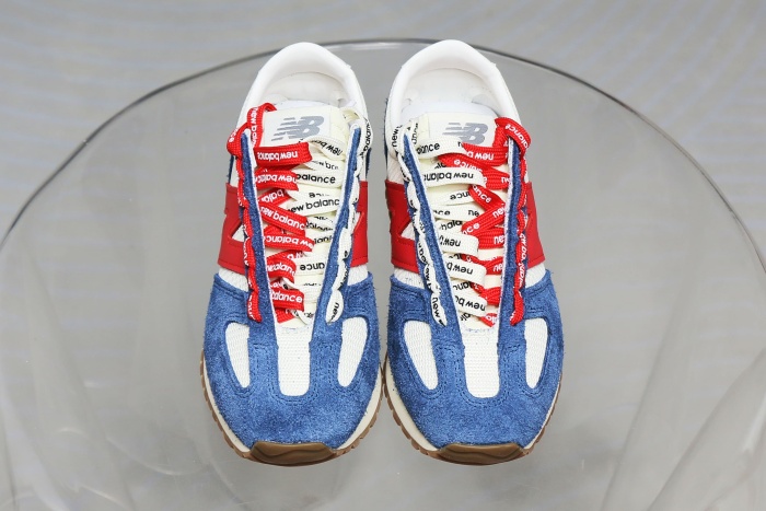 New Balance 471 Navy Linen True Red