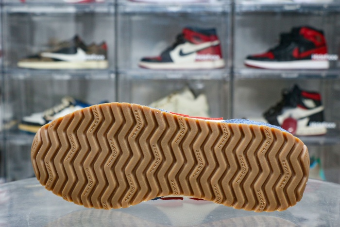 New Balance 471 Navy Linen True Red