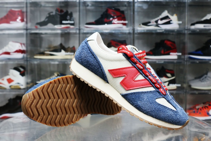 New Balance 471 Navy Linen True Red