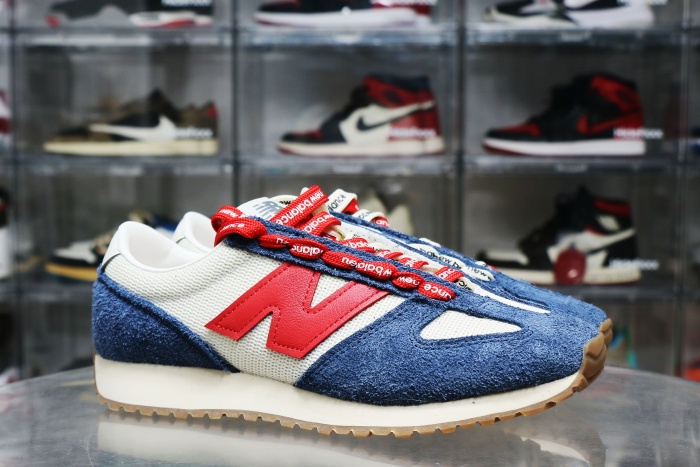 New Balance 471 Navy Linen True Red