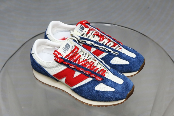 New Balance 471 Navy Linen True Red