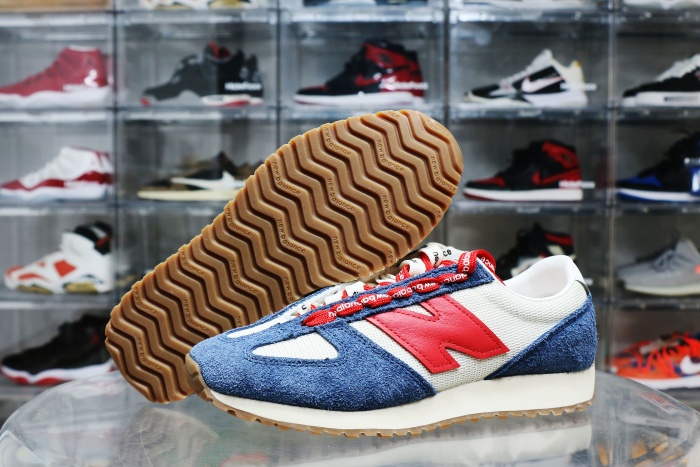 New Balance 471 Navy Linen True Red