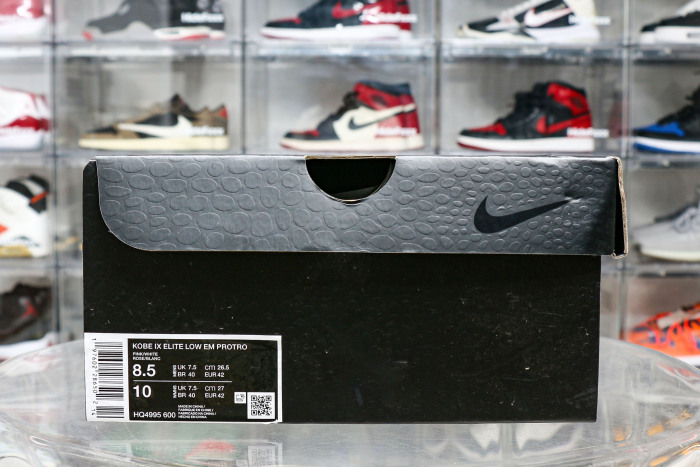Nike Kobe 9 EM Low Protro Kay Yow Think Pink