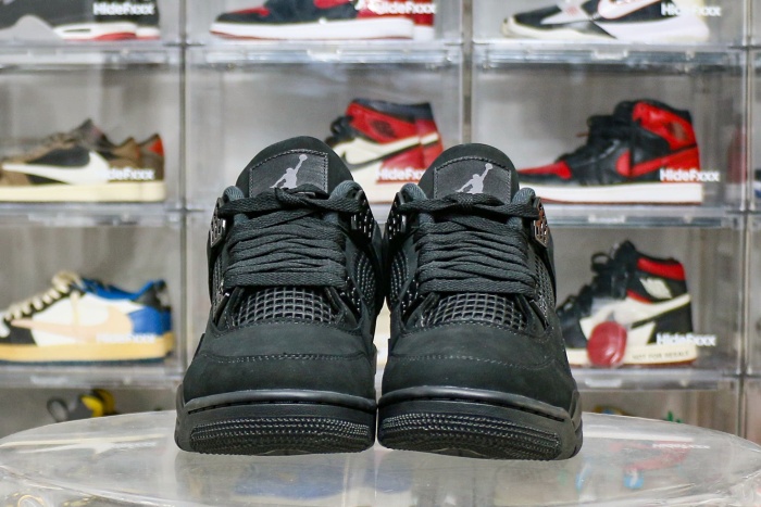 US Warehouse: Air Jordan IV 4 Retro Black Cat 2025 (A1 )