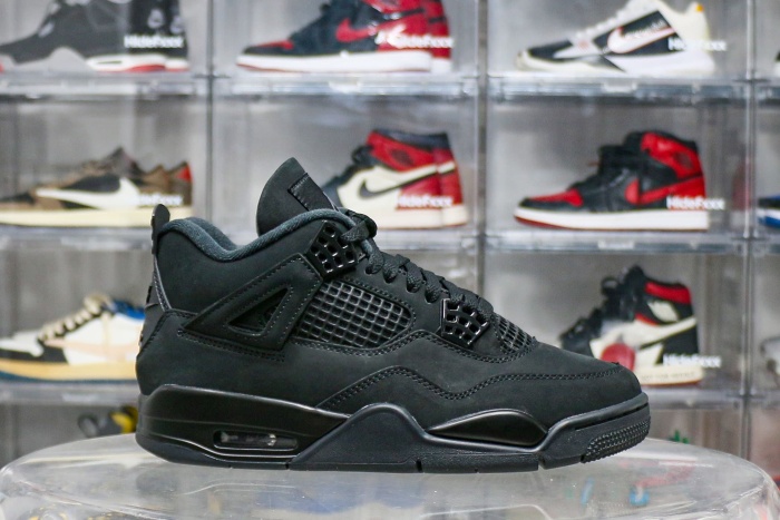 US Warehouse: Air Jordan IV 4 Retro Black Cat 2025 (A1 )
