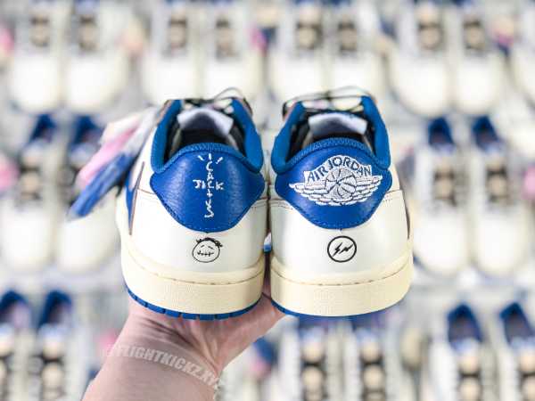 US Warehouse: Travis Scott x Fragment x Air Jordan 1 Low OG ( A1)