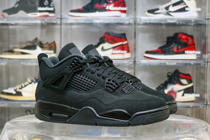 US Warehouse: Air Jordan IV 4 Retro Black Cat 2025 (A1 )