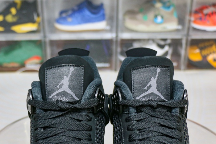 US Warehouse: Air Jordan IV 4 Retro Black Cat 2025 (A1 )