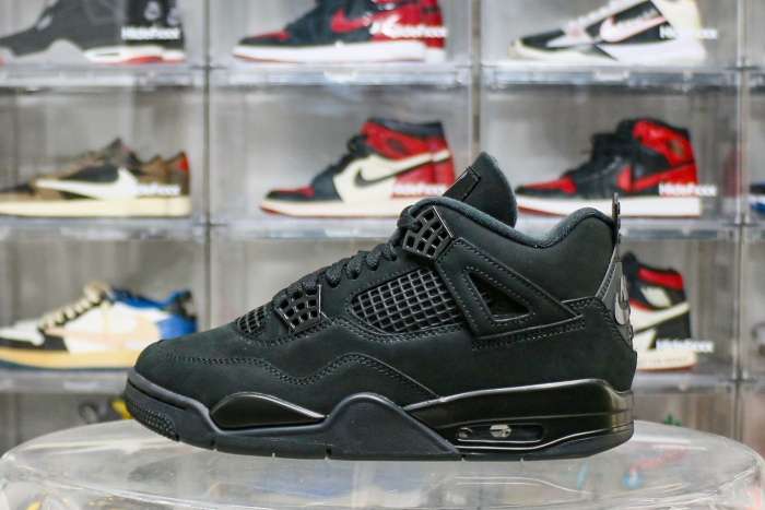 US Warehouse: Air Jordan IV 4 Retro Black Cat 2025 (A1 )