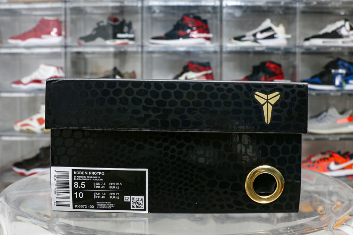 Nike Kobe 6 ProtroCaitlin Clark Light Armory Blue 2025 ( A1)