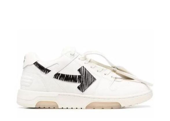 OFF-WHITE OOO Low Tops White Black SS21