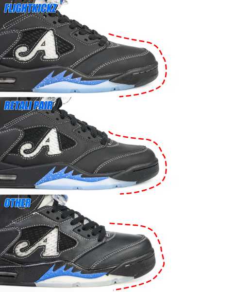 Awake NY x Air Jordan 5  Racer Black  2025 （A1）
