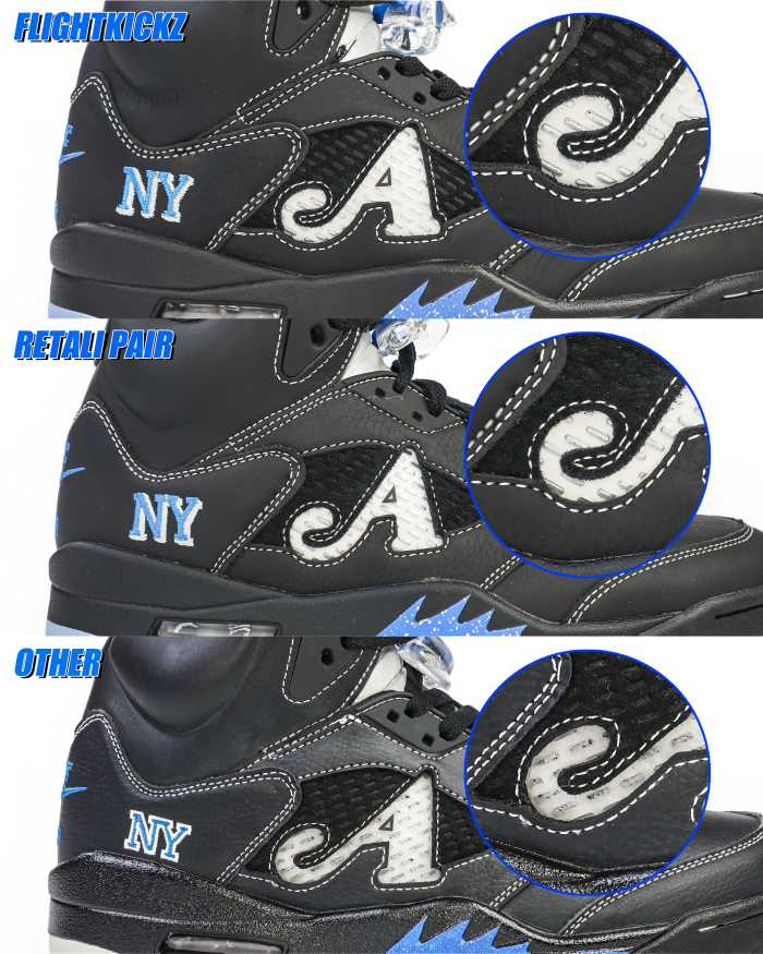Awake NY x Air Jordan 5  Racer Black  2025 （A1）