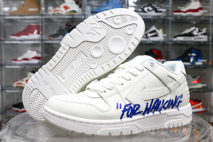 Off-White Out of Office Low 'For Walking - White Blue White