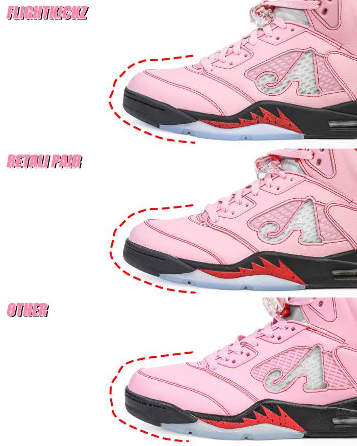 Air Jordan 5 Retro Awake NY Arctic Pink 2025（A1）