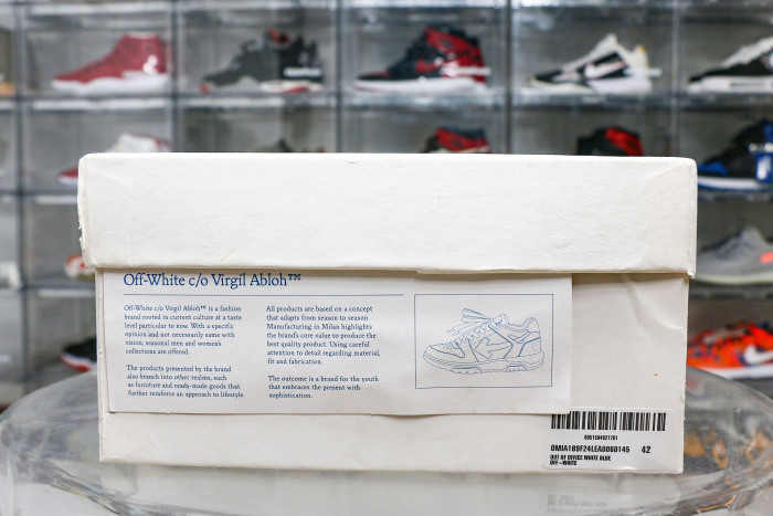 Off-White Out of Office Low 'For Walking - White Blue White