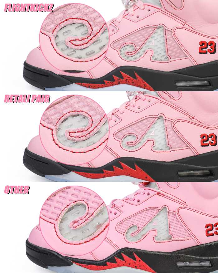 Air Jordan 5 Retro Awake NY Arctic Pink 2025（A1）