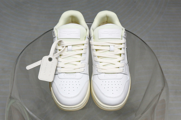 OFF-WHITE OOO Low Tops White Black SS21