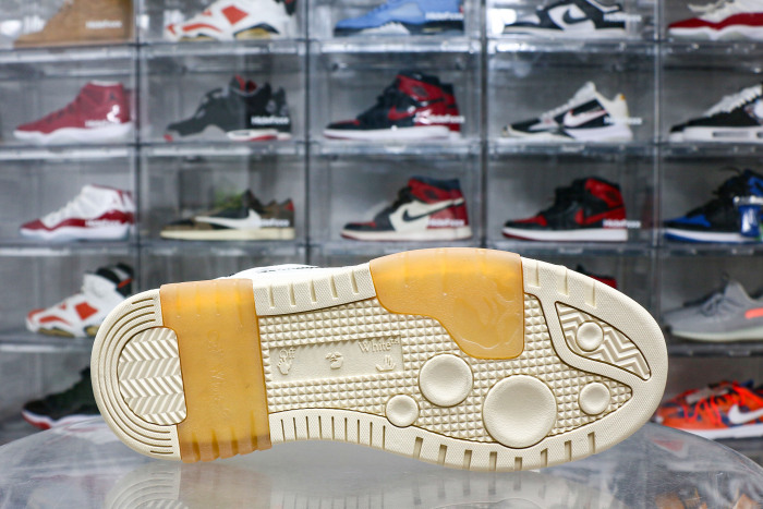 OFF-WHITE OOO Low Tops White Black SS21