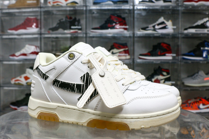 OFF-WHITE OOO Low Tops White Black SS21