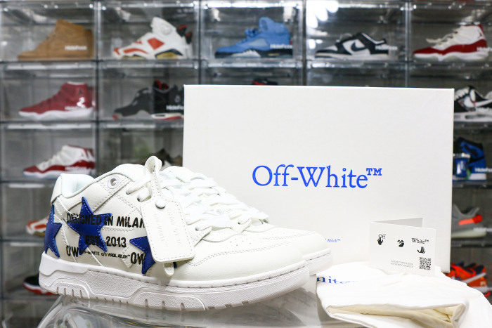 OFF-WHITE Out Of Office OOO Low Tops Animation
