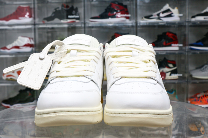OFF-WHITE OOO Low Tops White Black SS21