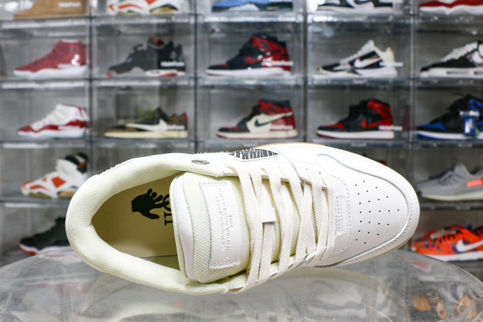 OFF-WHITE OOO Low Tops White Black SS21