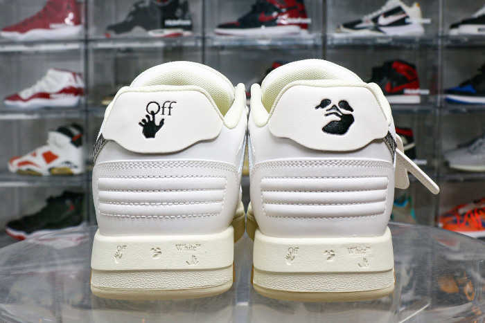 OFF-WHITE OOO Low Tops White Black SS21