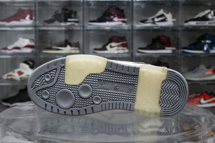 Off-White Out Of Office Low-Top Patent sneaker 'Silver White'