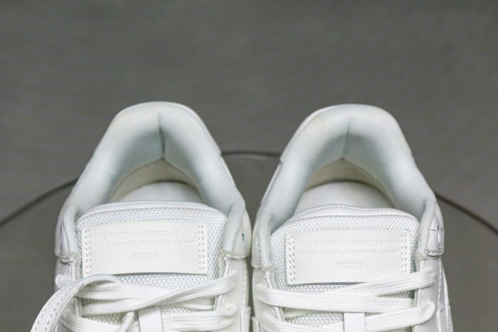 Off-White Out Of Office OOO  For Walking  Low Tops White Lilac