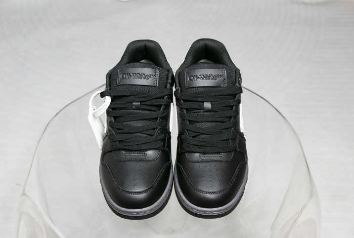 Off-White Out Of Office OOO Low Tops Black Grey White